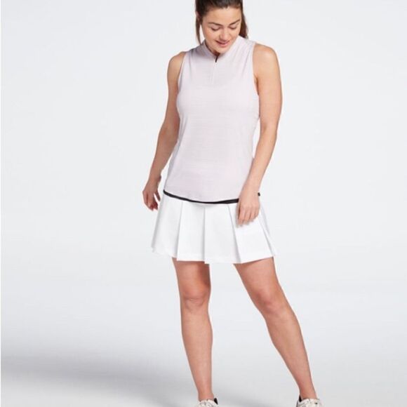 Slazenger Tops - Slazenger Women's Core Textured Blade Sleeveless Golf Polo
